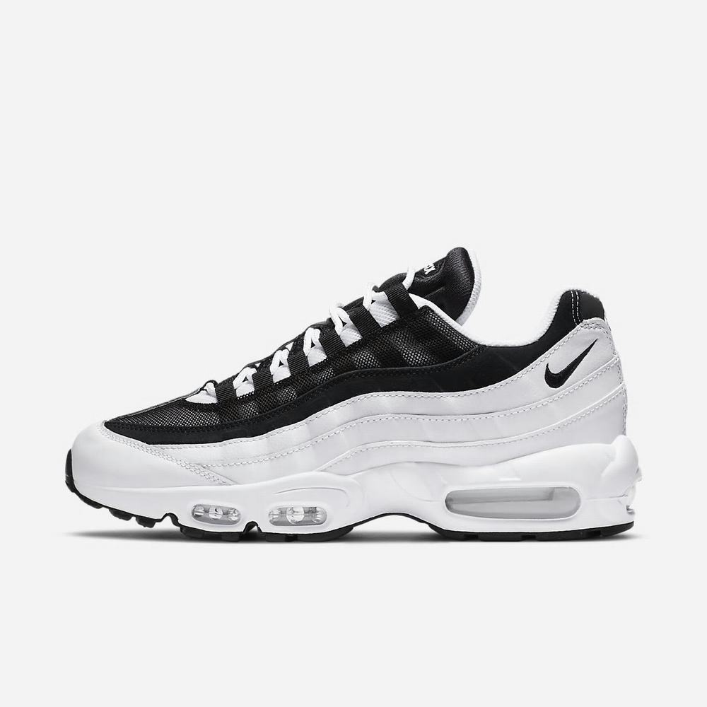 Sneakers Nike Air Max 95 Essential Blanche 7803-264 White/Black Homme | FZT-59239787